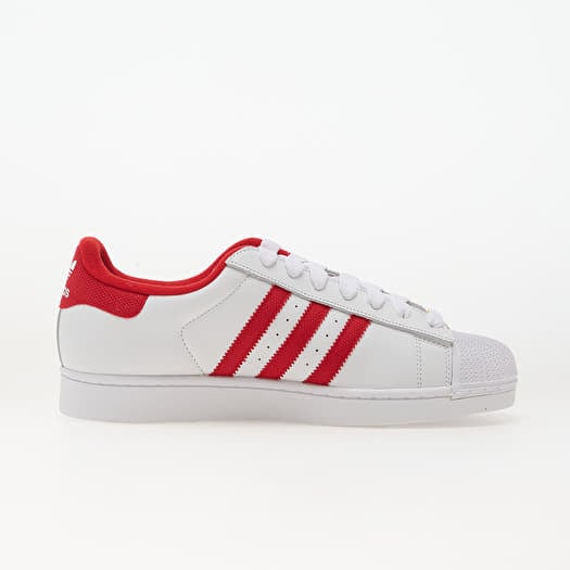 Men's shoes adidas Superstar II Ftw White/ Better Scarlet/ Gold Metallic  (IH9257) | Footshop