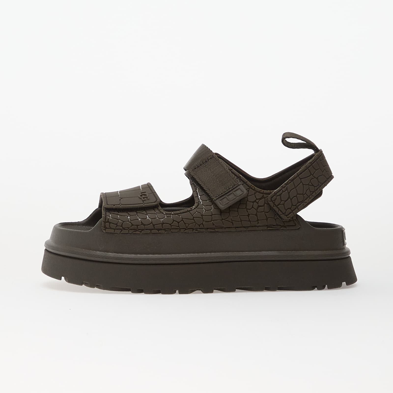 Sko til kvinder UGG W Goldenglow Embossed Dense Smoke