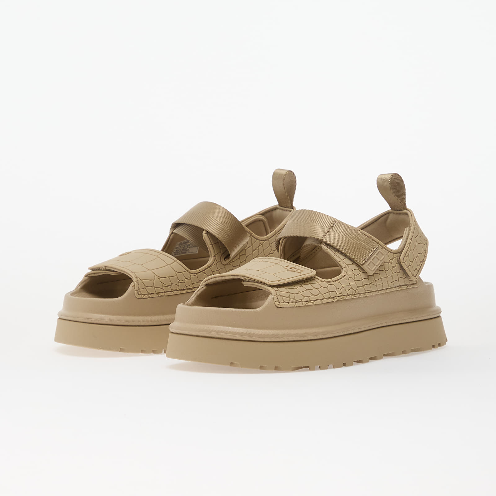 Sko til kvinder UGG W Goldenglow Embossed Mustard Seed