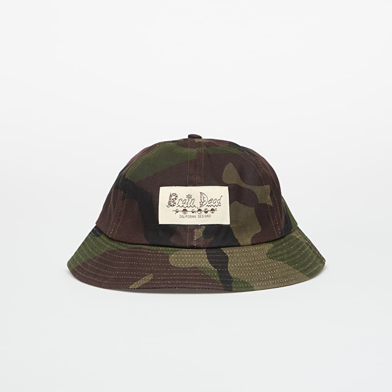 Hut Brain Dead Adjustable 6 Panel Bell Hat Cam