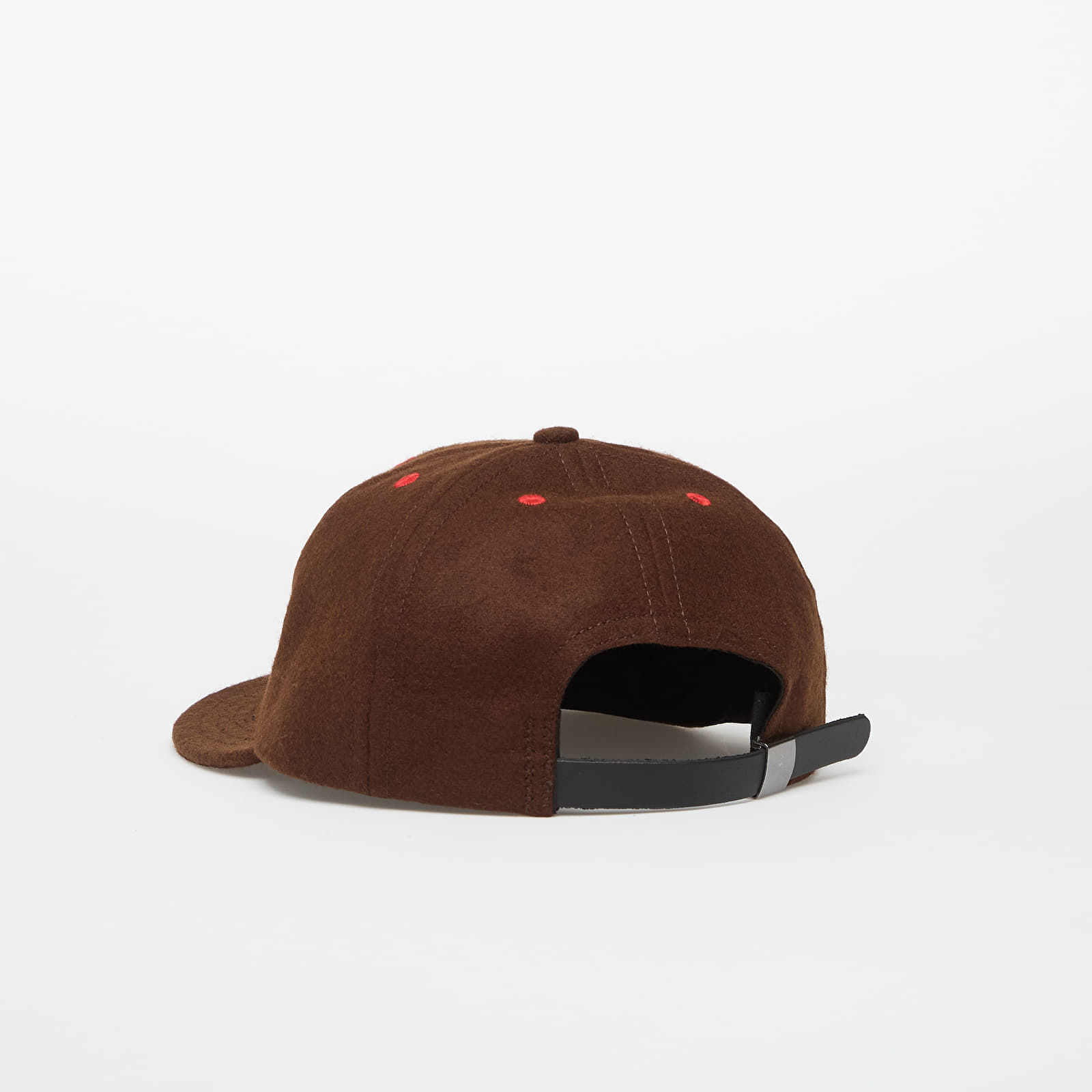 Caps Brain Dead Flannel Classic Logohead 6 Panel Hat Brn