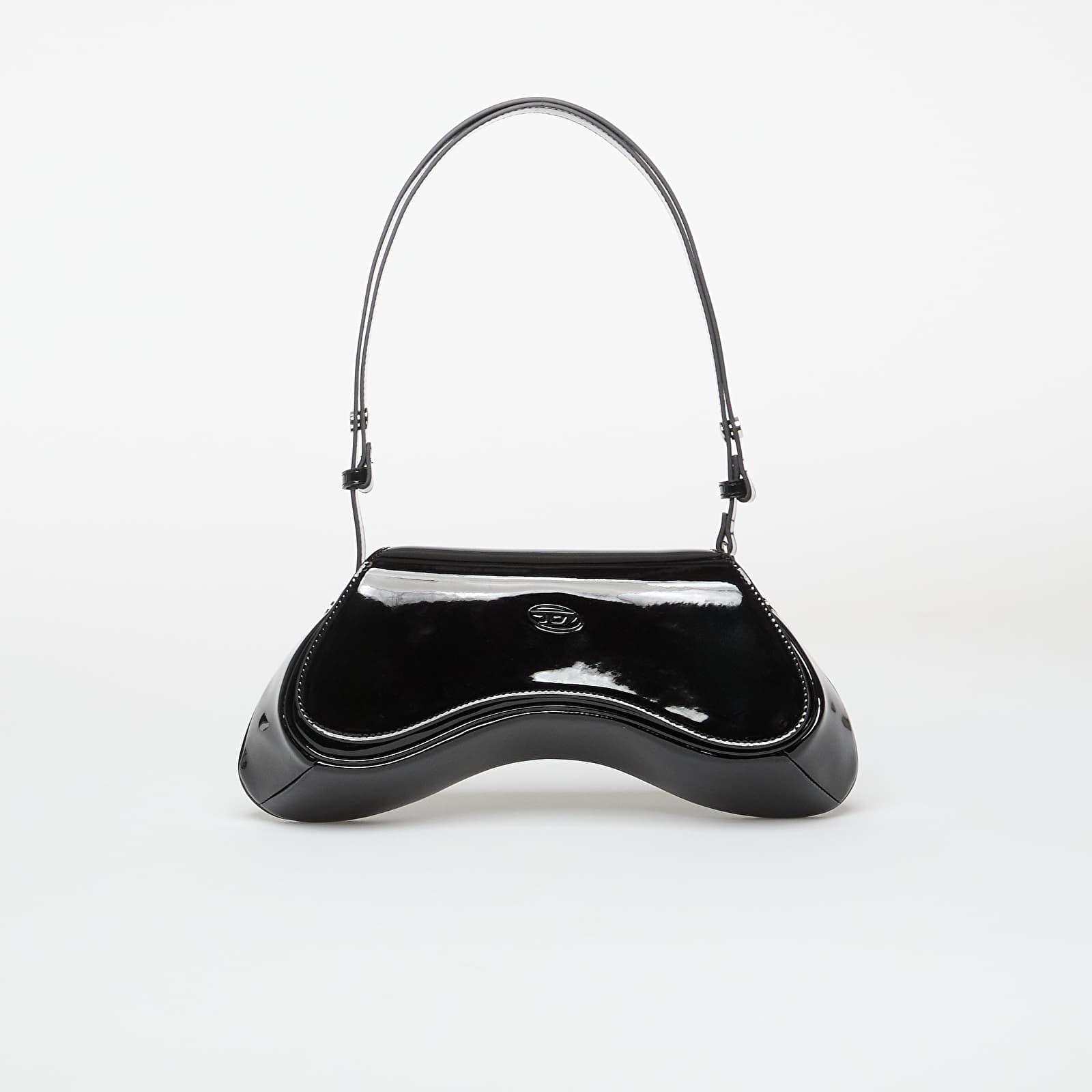 Damenhandtaschen Diesel Play Crossbody Shoulder Bag Black/ Chromed