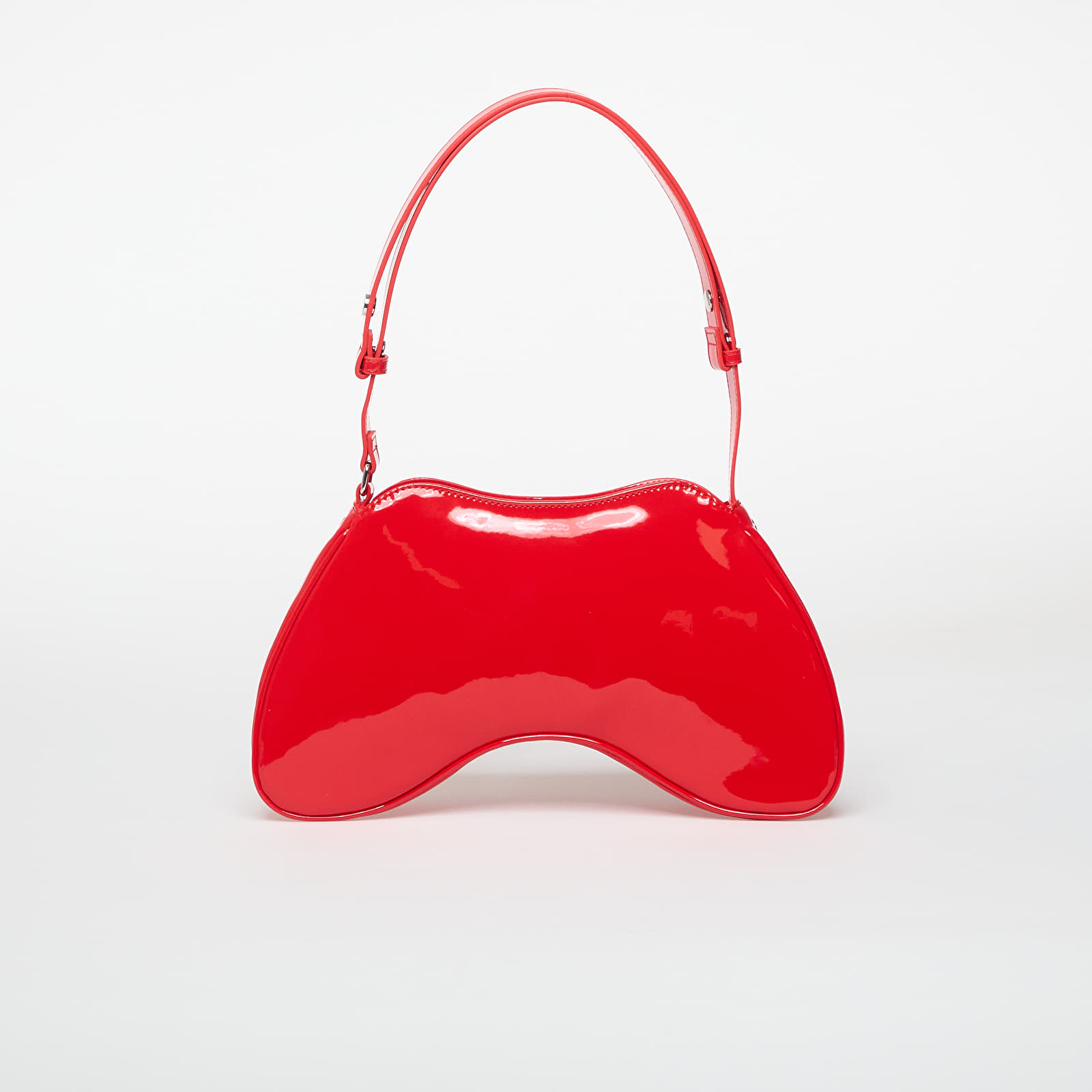Women's handbags Diesel Play Shoulder Cross Bodybag Red/ Chromed