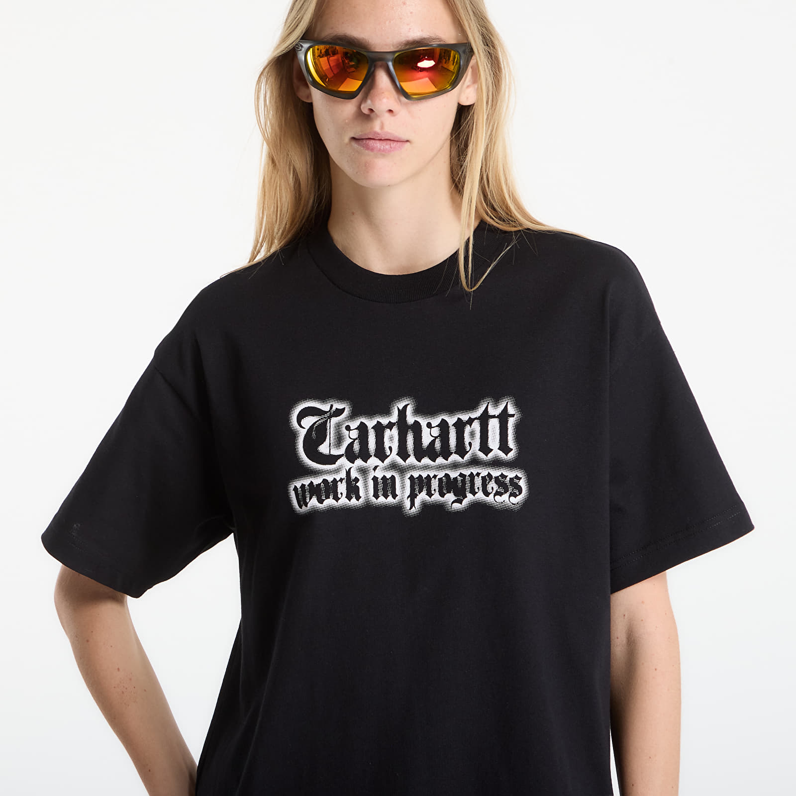 Trička Carhartt WIP S/S World Tour T-Shirt UNISEX Black