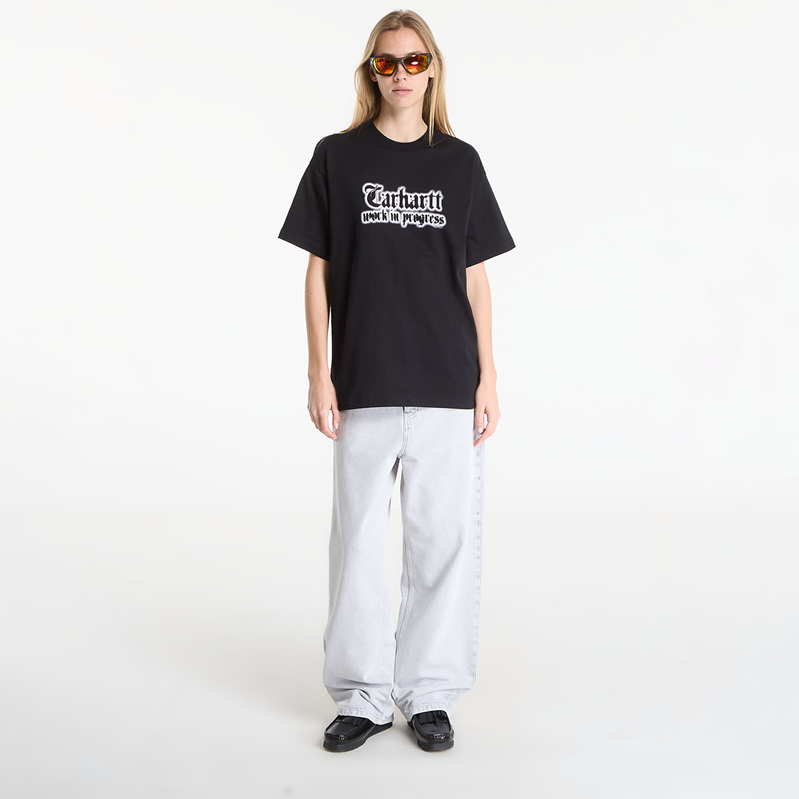 Trička Carhartt WIP S/S World Tour T-Shirt UNISEX Black