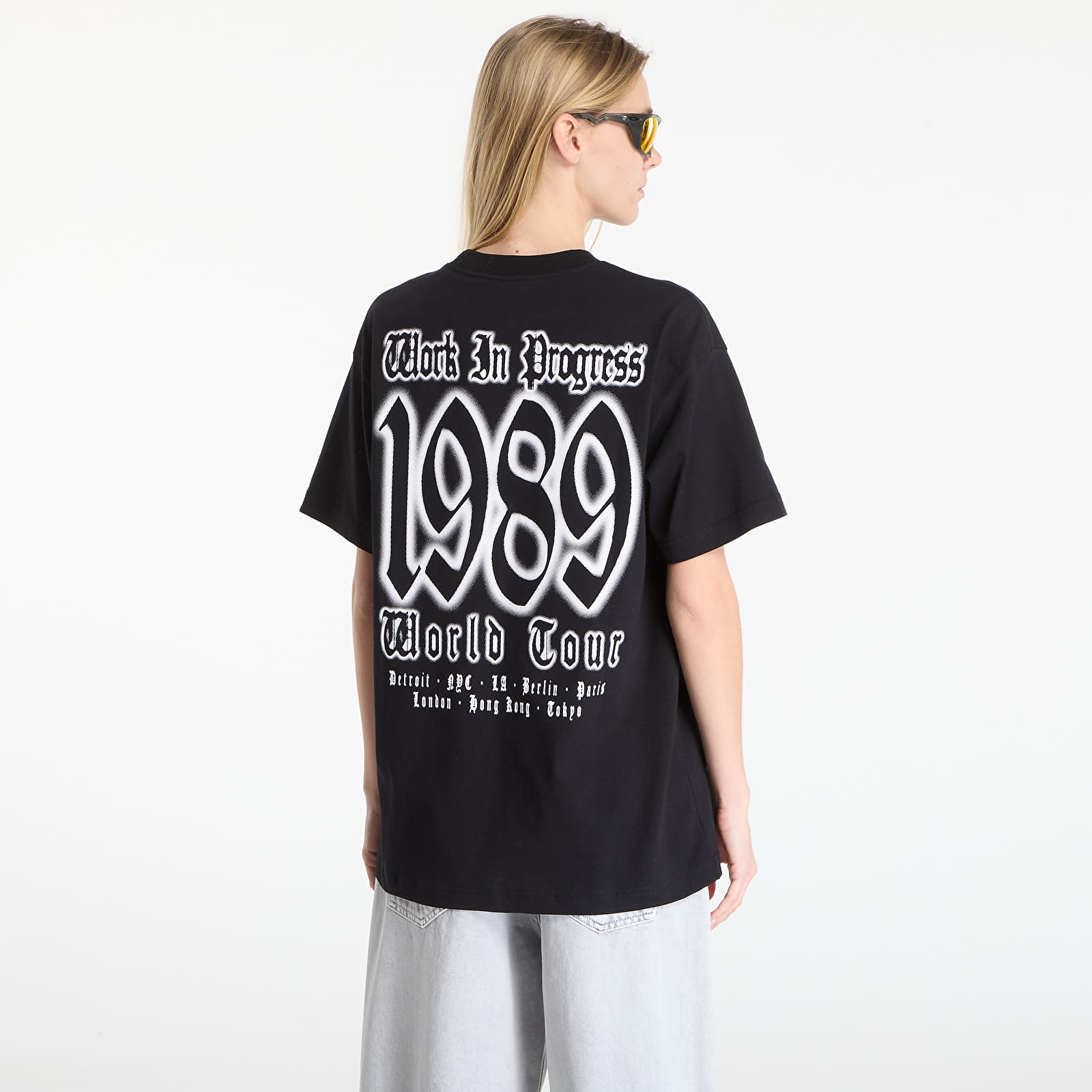 Trička Carhartt WIP S/S World Tour T-Shirt UNISEX Black