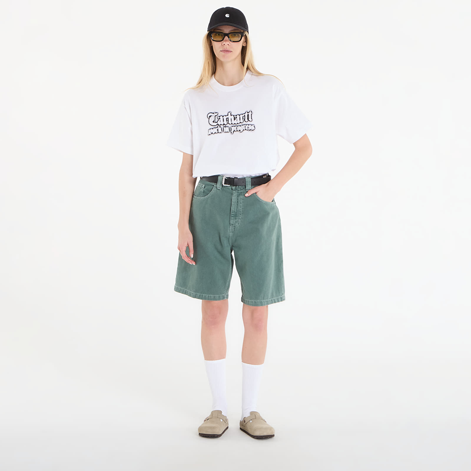 T-shirts Carhartt WIP S/S World Tour T-Shirt UNISEX White