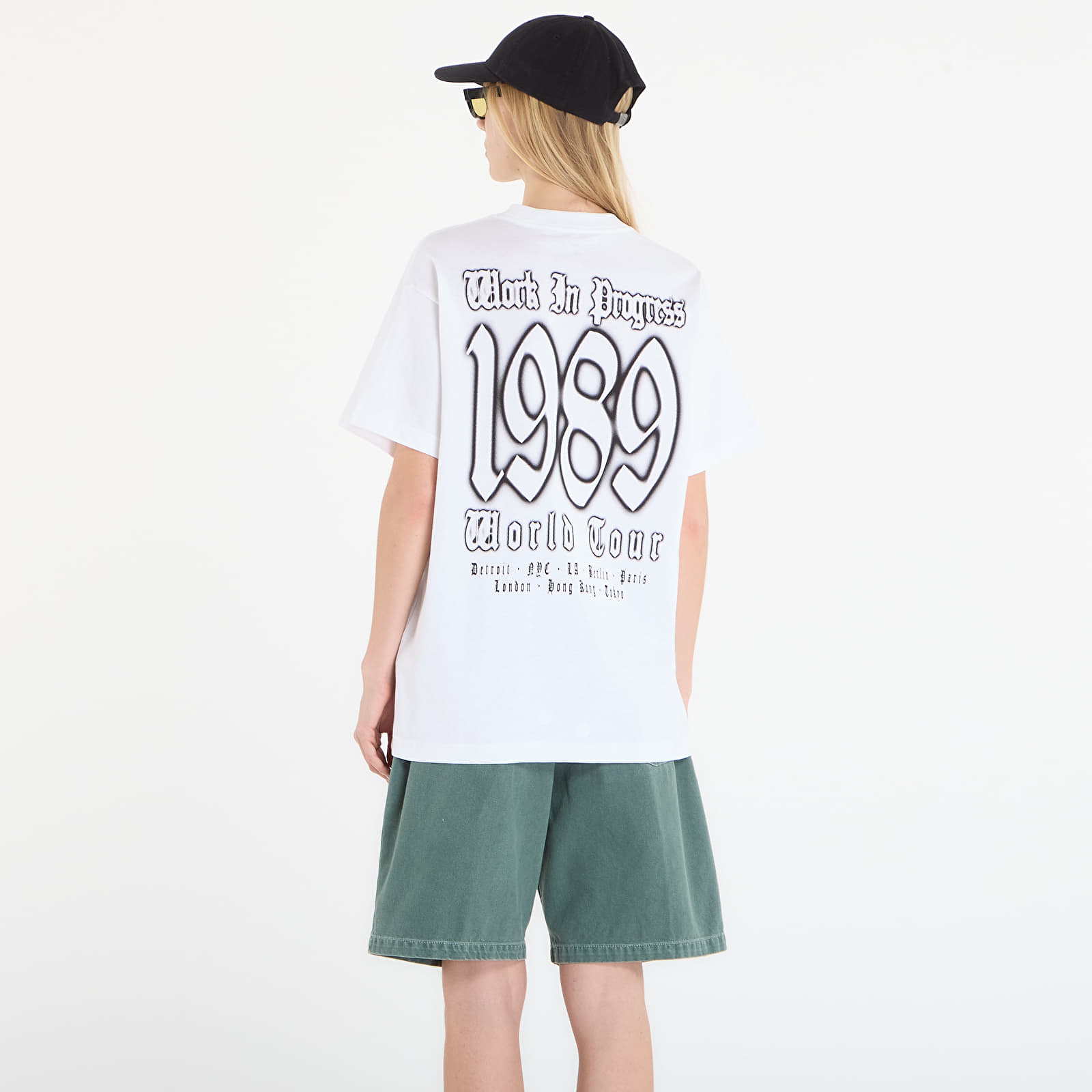 T-shirts Carhartt WIP S/S World Tour T-Shirt UNISEX White
