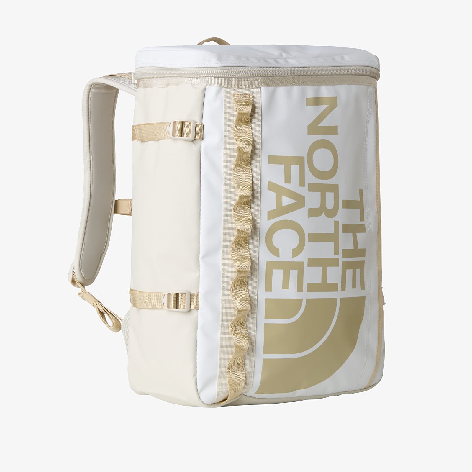 Pánské batohy The North Face Base Camp Fuse Box Backpack White Ash/ Calacatta/ Pale Khaki