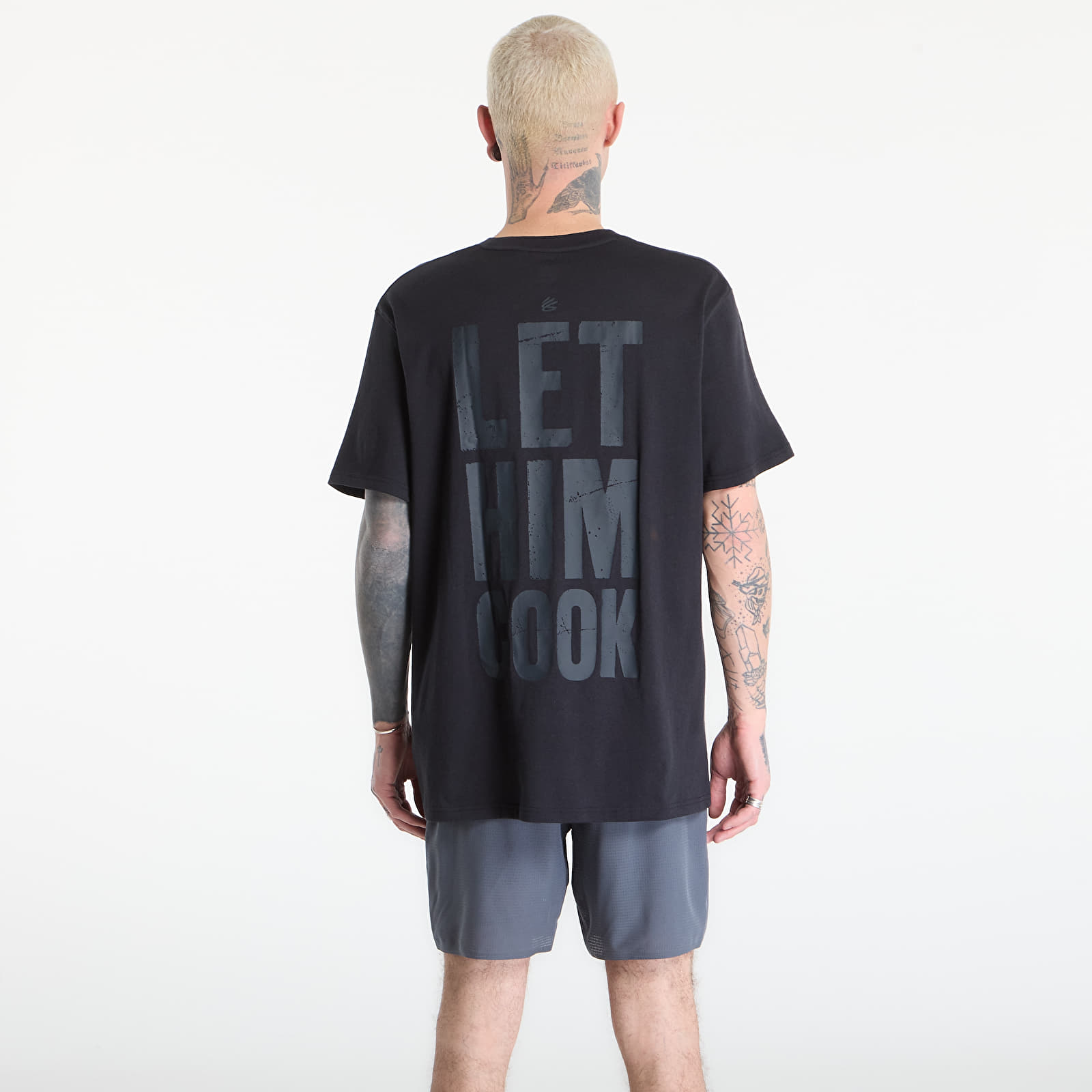Футболки Under Armour Curry Let Him Cook Tee Black