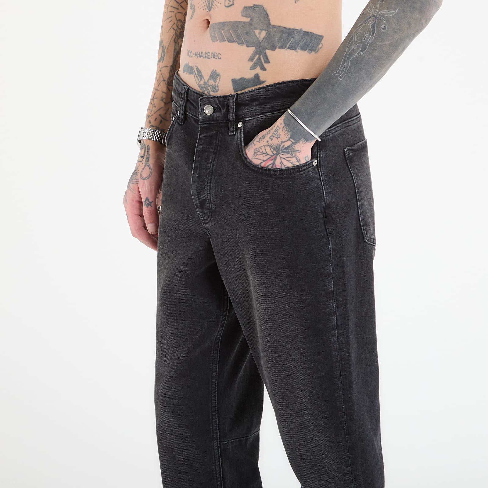 Jeans til mænd REPRESENT Boot Cut Denim Ash Black