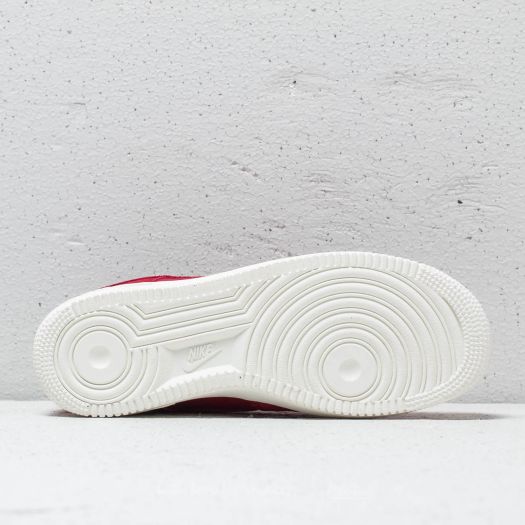Nike air force 1 07 red crush white black 2025