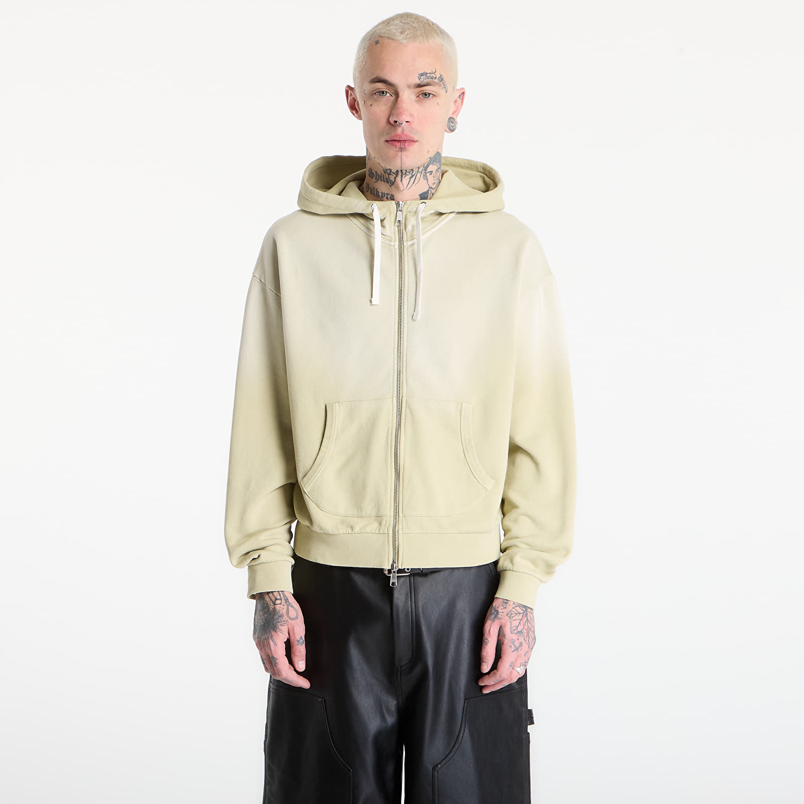 Hettegensere og sweatshirts Brain Dead Padded Elbow Zip-Up Hoodie Sd