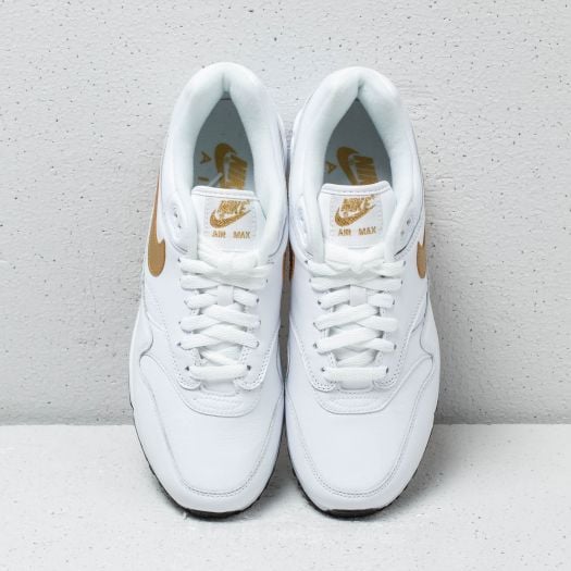 Air max 90/1 white/metallic gold-black sale