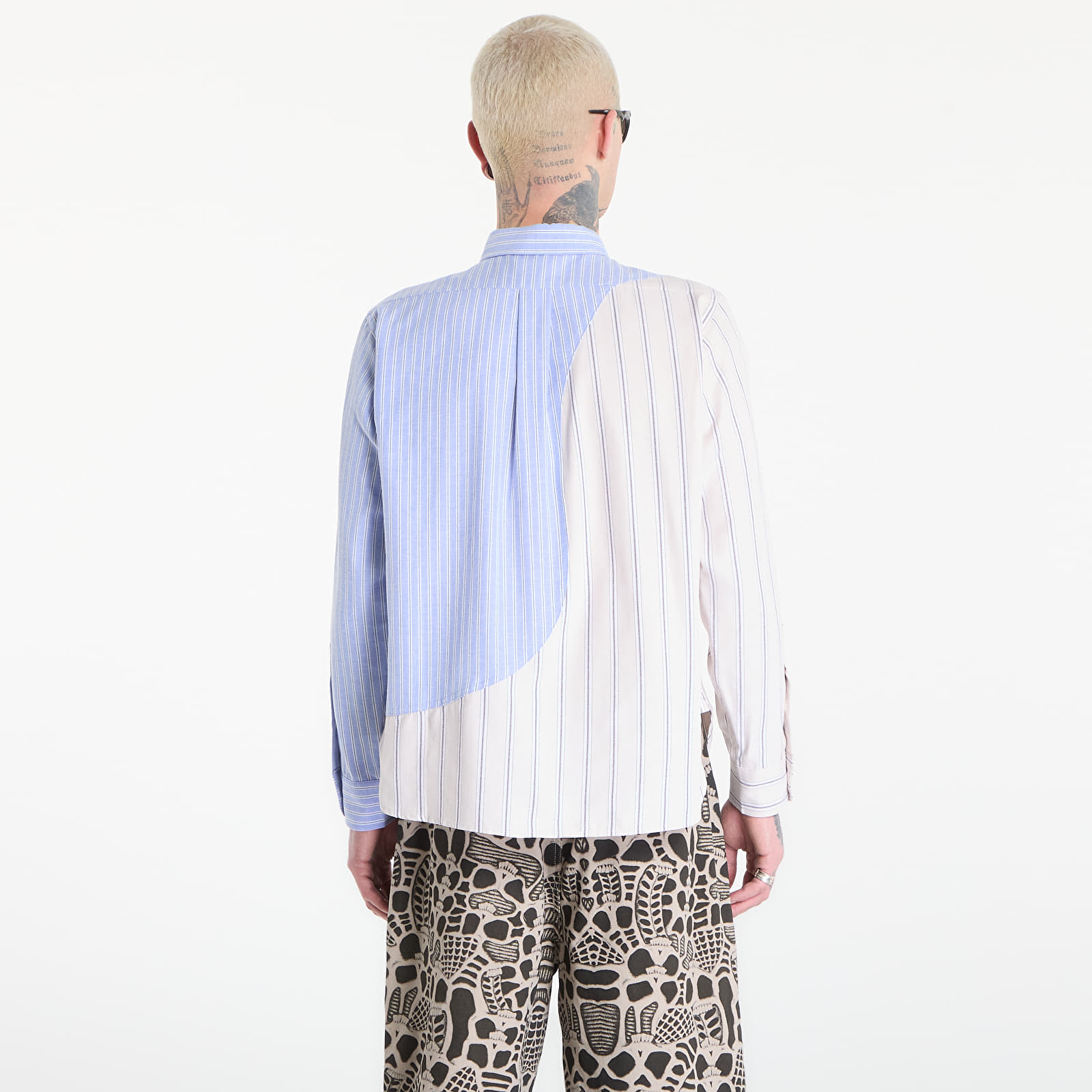 Srajce Brain Dead BBC Organic Panel Oxford Button Up Lb