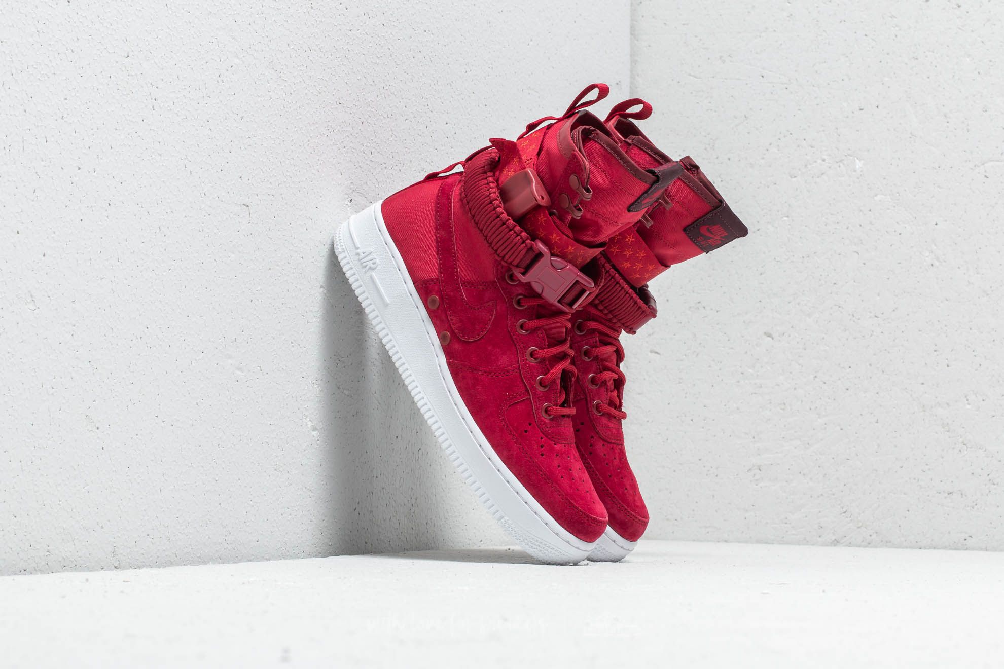 Air force 1 red crush on sale