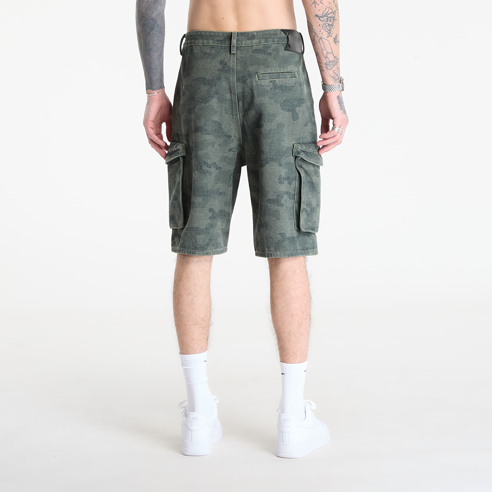 Kurzhosen Daily Paper Camo Cargo Shorts Aop