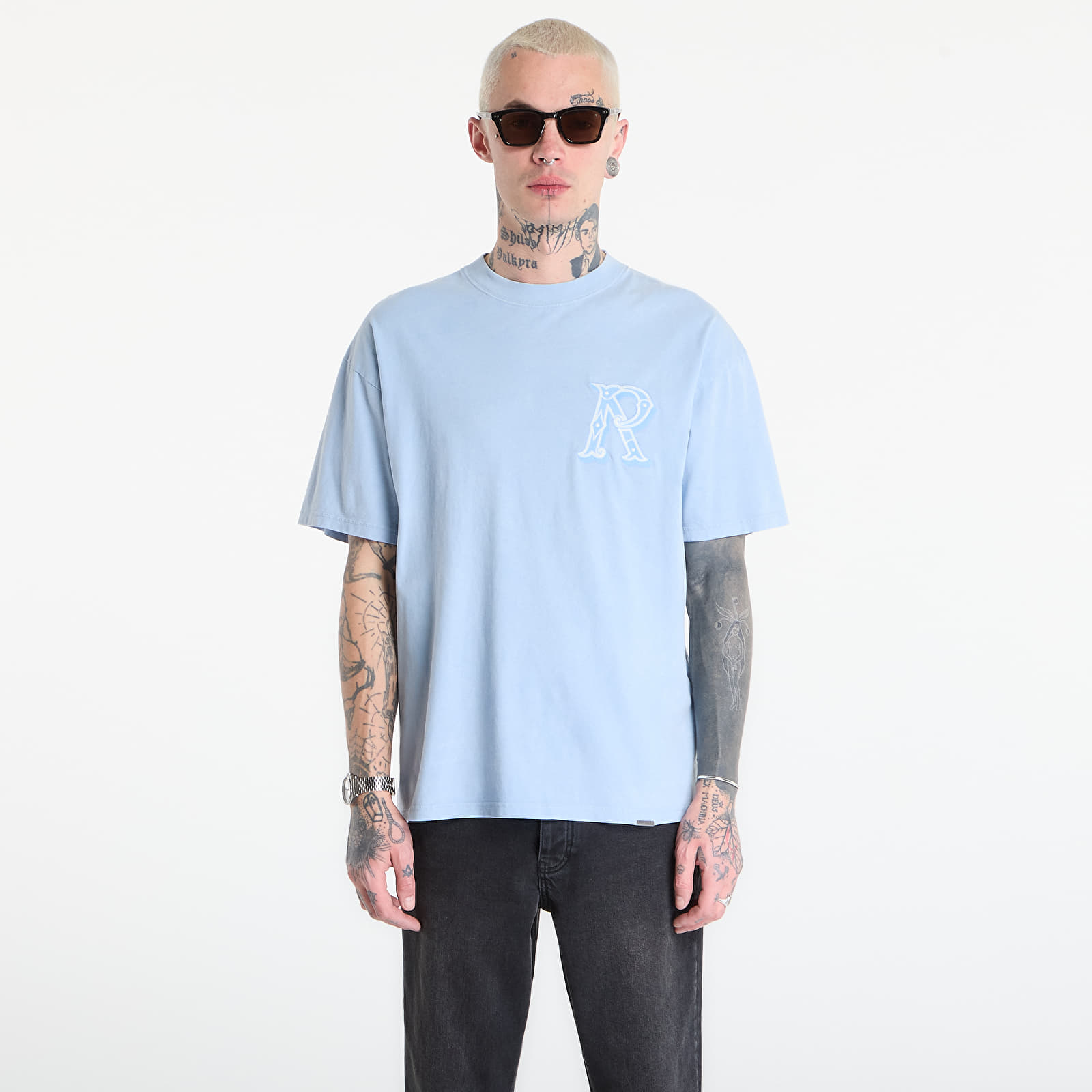 Vīriešu T-krekli REPRESENT Western Initial T-Shirt UNISEX Mountain Bluebird