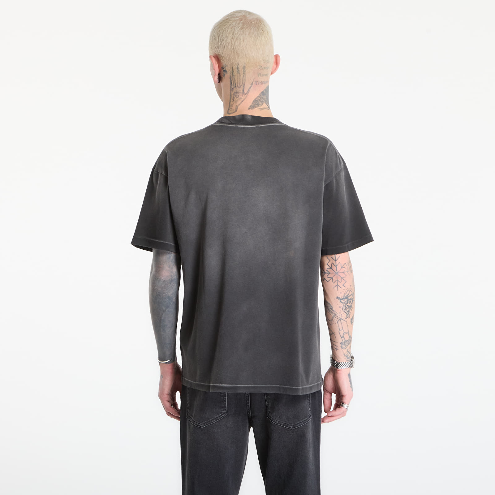 Pánske tričká REPRESENT Loaded With Love T-Shirt UNISEX Stained Black