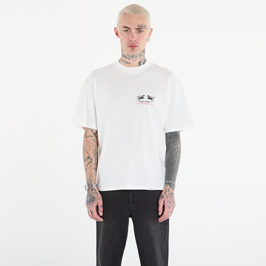 T-shirt REPRESENT 24 Hour Service T-Shirt UNISEX Flat White