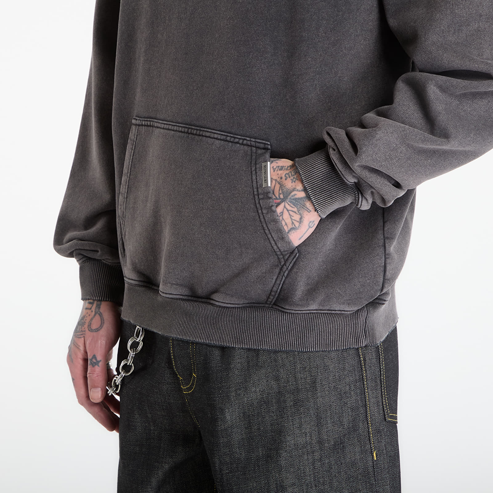 Men's hoodies REPRESENT x The Viper Room Dice Hoodie UNISEX Vintage Grey