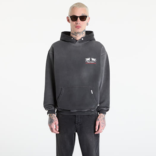 Sweatshirt REPRESENT 24 Hour Service Hoodie UNISEX Stained Black