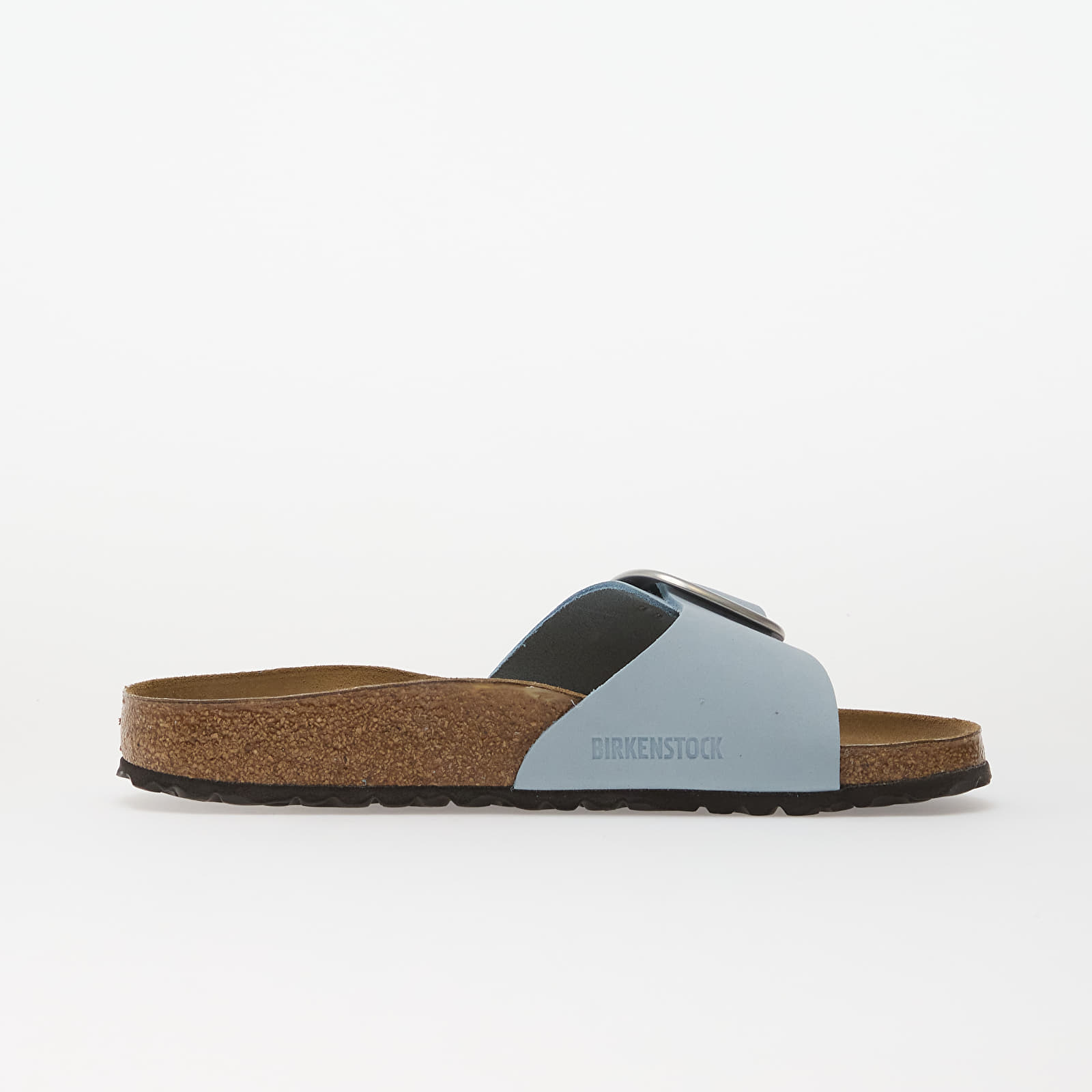 Ženske tenisice Birkenstock Madrid Big Buckle Nubuck Leather Women Baby Blue