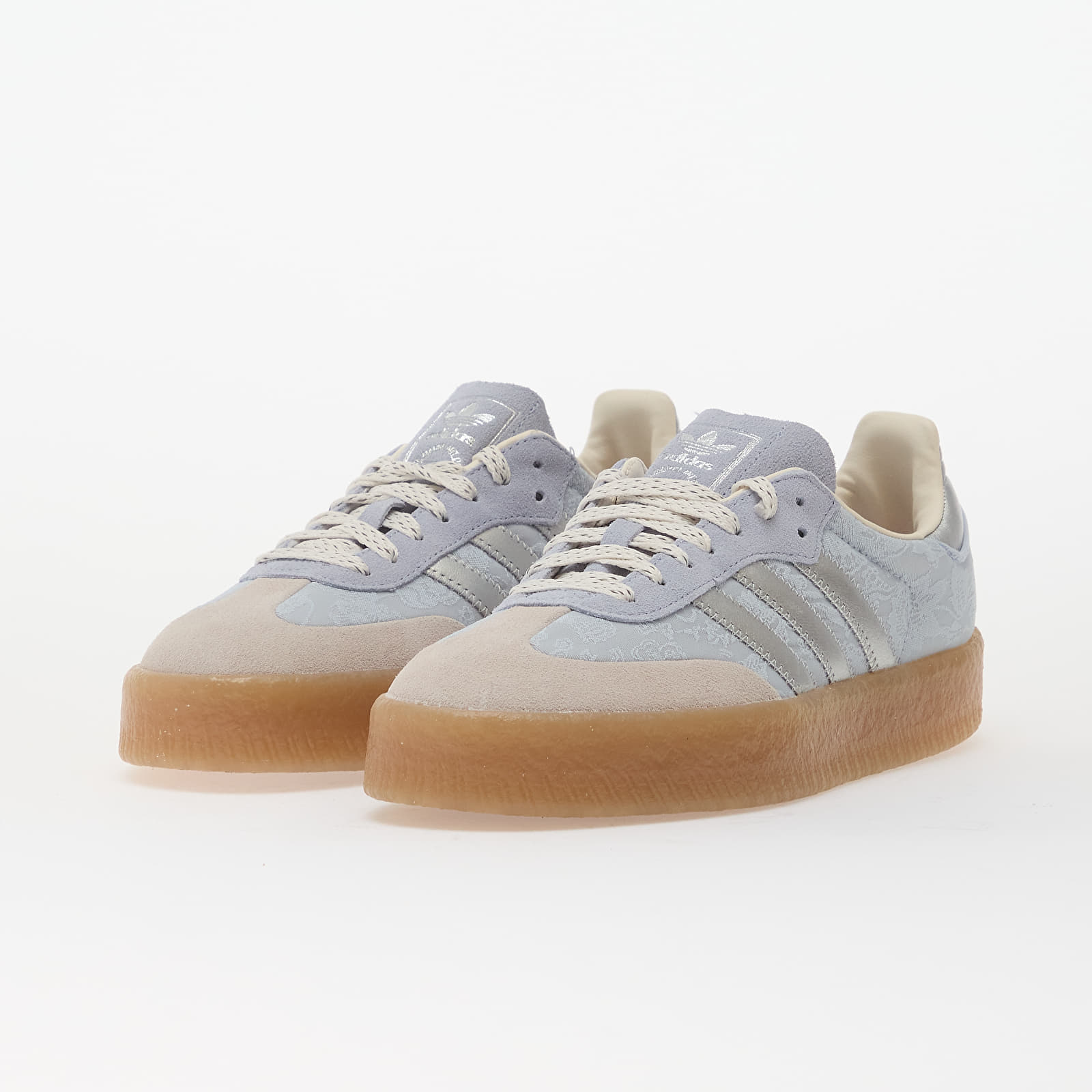Damesschoenen adidas Sambae Crystal Sky/ Silver Met./ Chalk Pearl