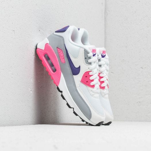 Nike womens ladies air max 90 grey pink purple top