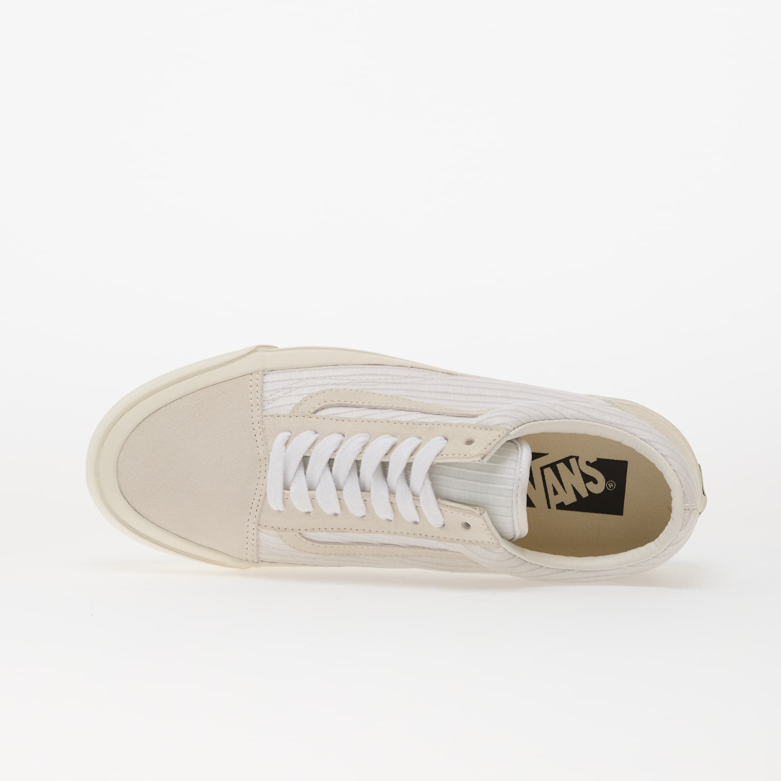 Pánske tenisky a topánky Vans LX Old Skool Ripstop Marshmallow/ True White