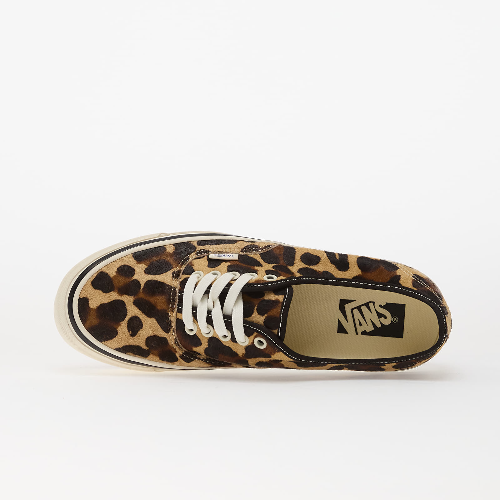 Pánske tenisky a topánky Vans LX Authentic 44 Pony Hair Marshmallow/ Leopard