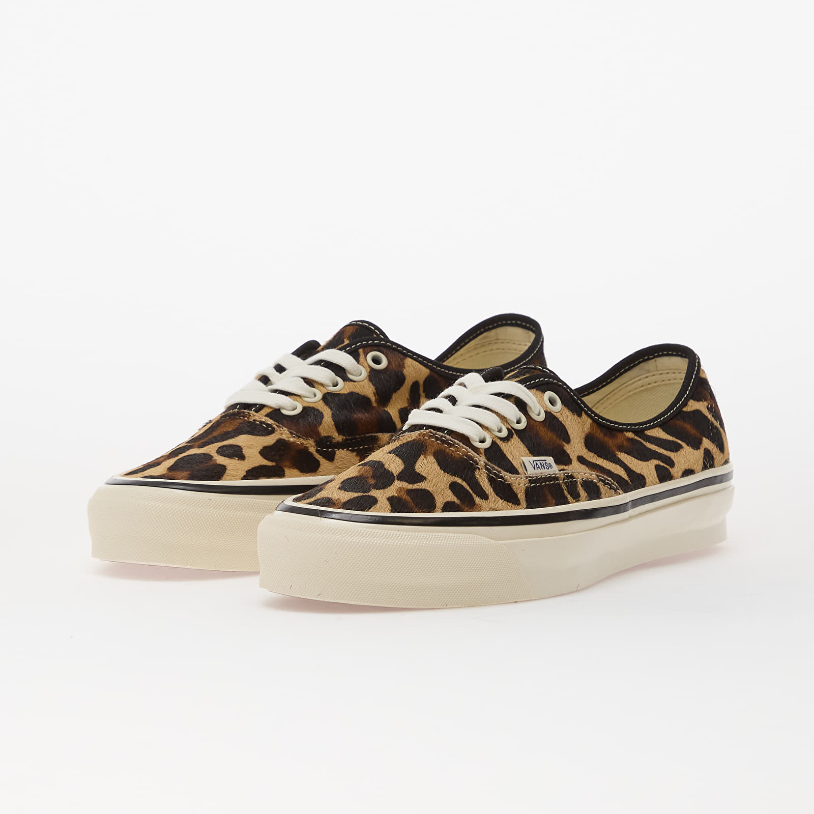 Pánske tenisky a topánky Vans LX Authentic 44 Pony Hair Marshmallow/ Leopard