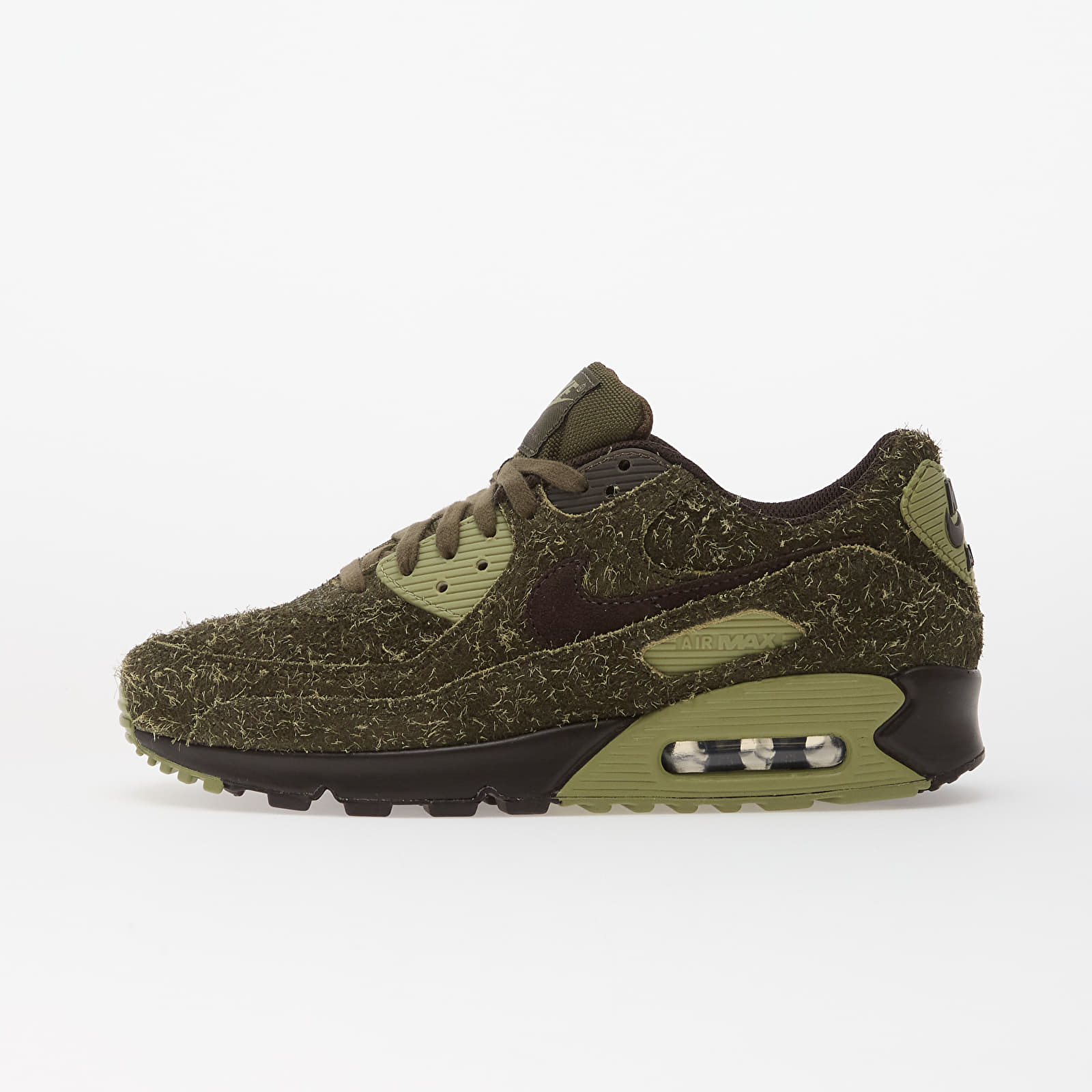 Men's shoes Nike Air Max 90 Premium Cargo Khaki/ Velvet Brown-Old Moss