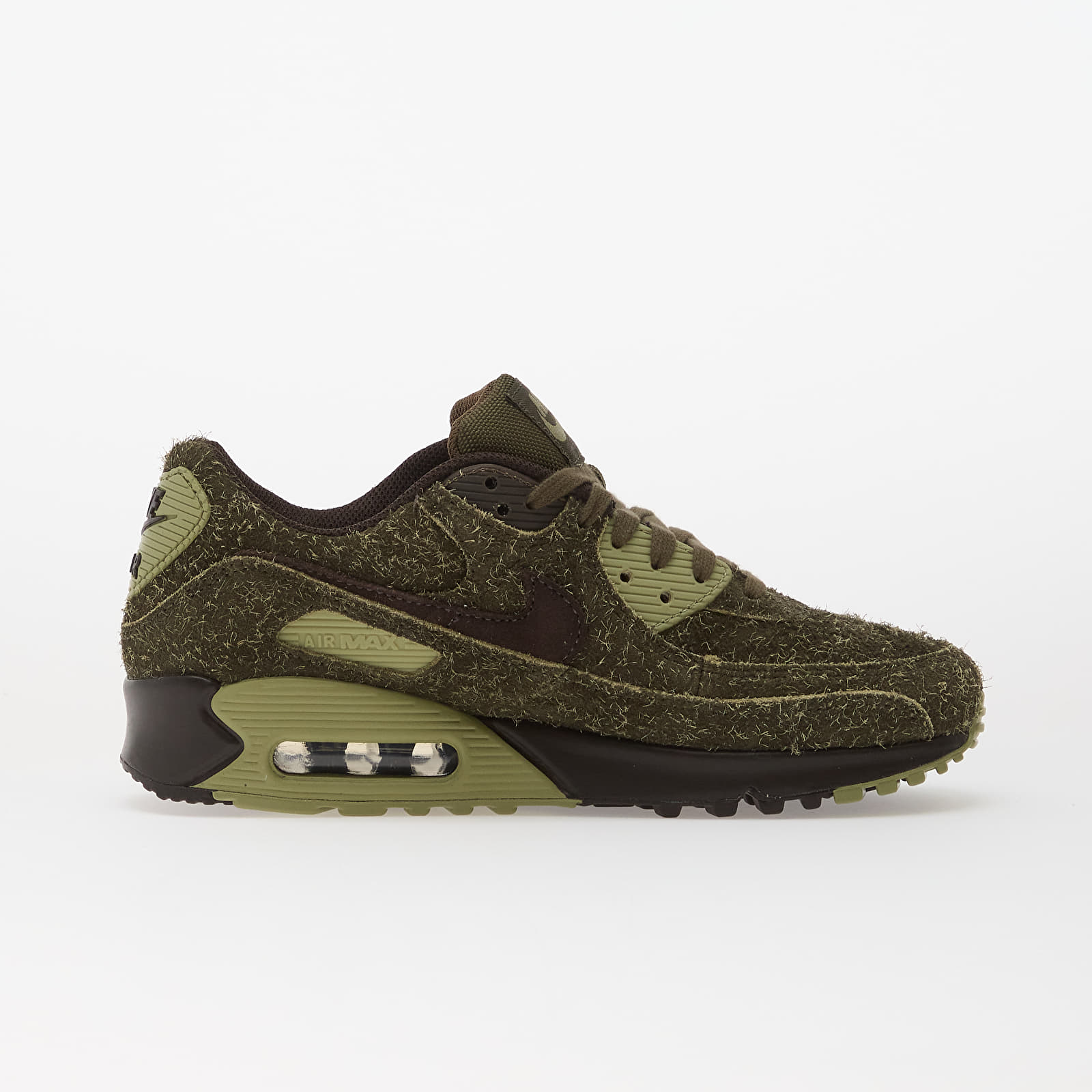 Men's shoes Nike Air Max 90 Premium Cargo Khaki/ Velvet Brown-Old Moss