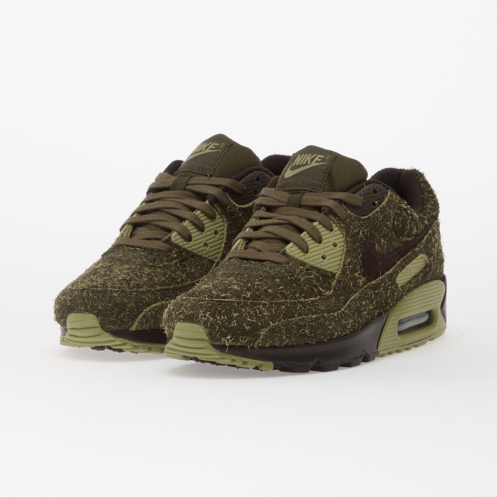 Men's shoes Nike Air Max 90 Premium Cargo Khaki/ Velvet Brown-Old Moss