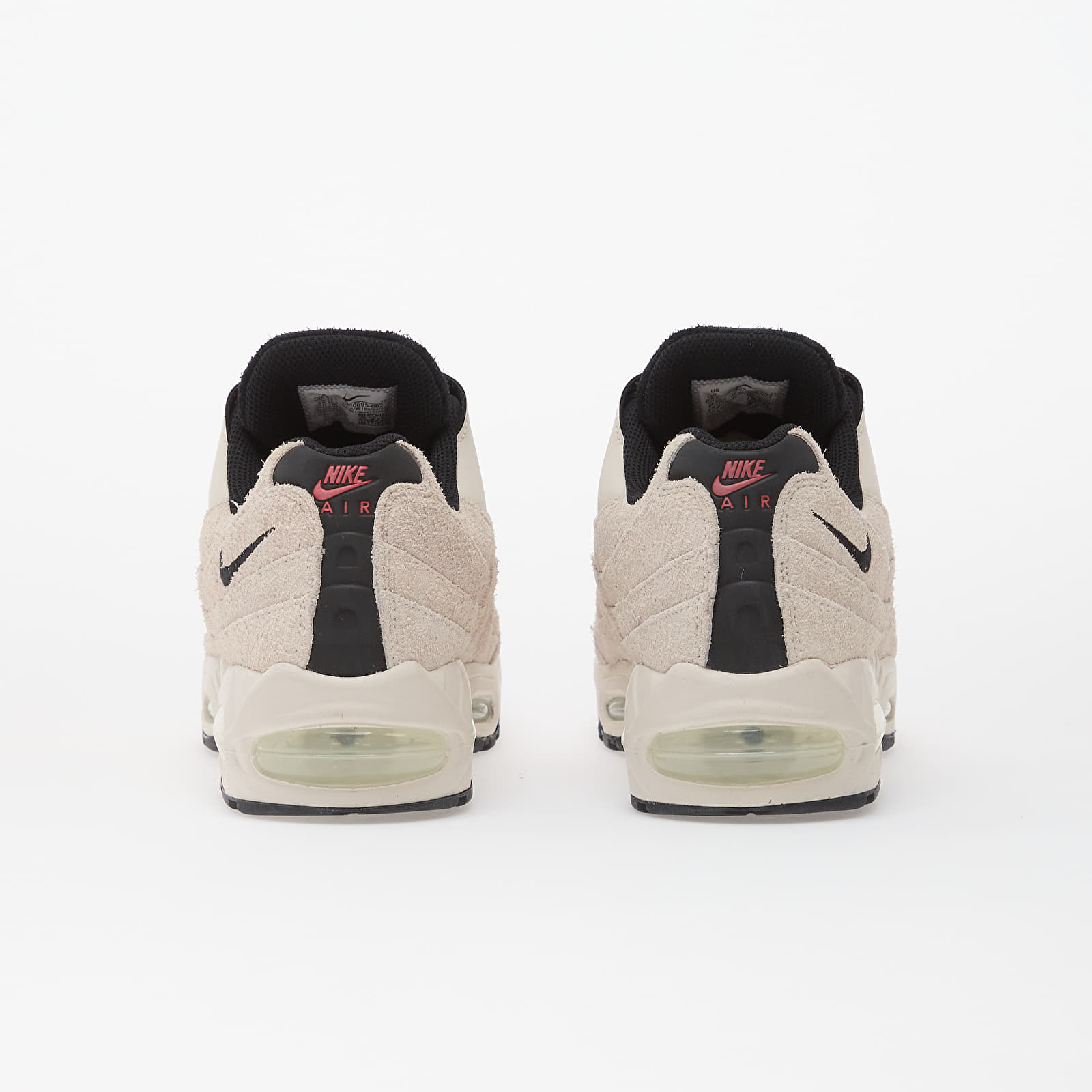 Herenschoenen Nike Air Max 95 Big Bubble Phantom/ Black-Lt Crimson-Smoke Grey