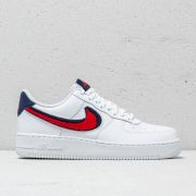 Men s shoes Nike Air Force 1 07 LV8 White University Red Blue