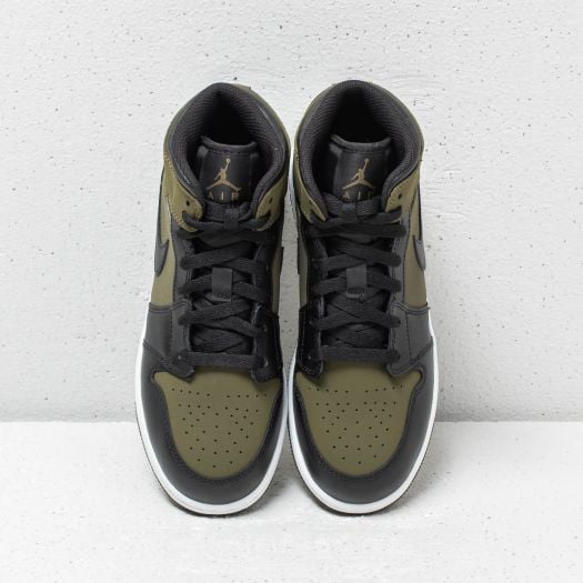 Air jordan 1 mid dark outlet olive