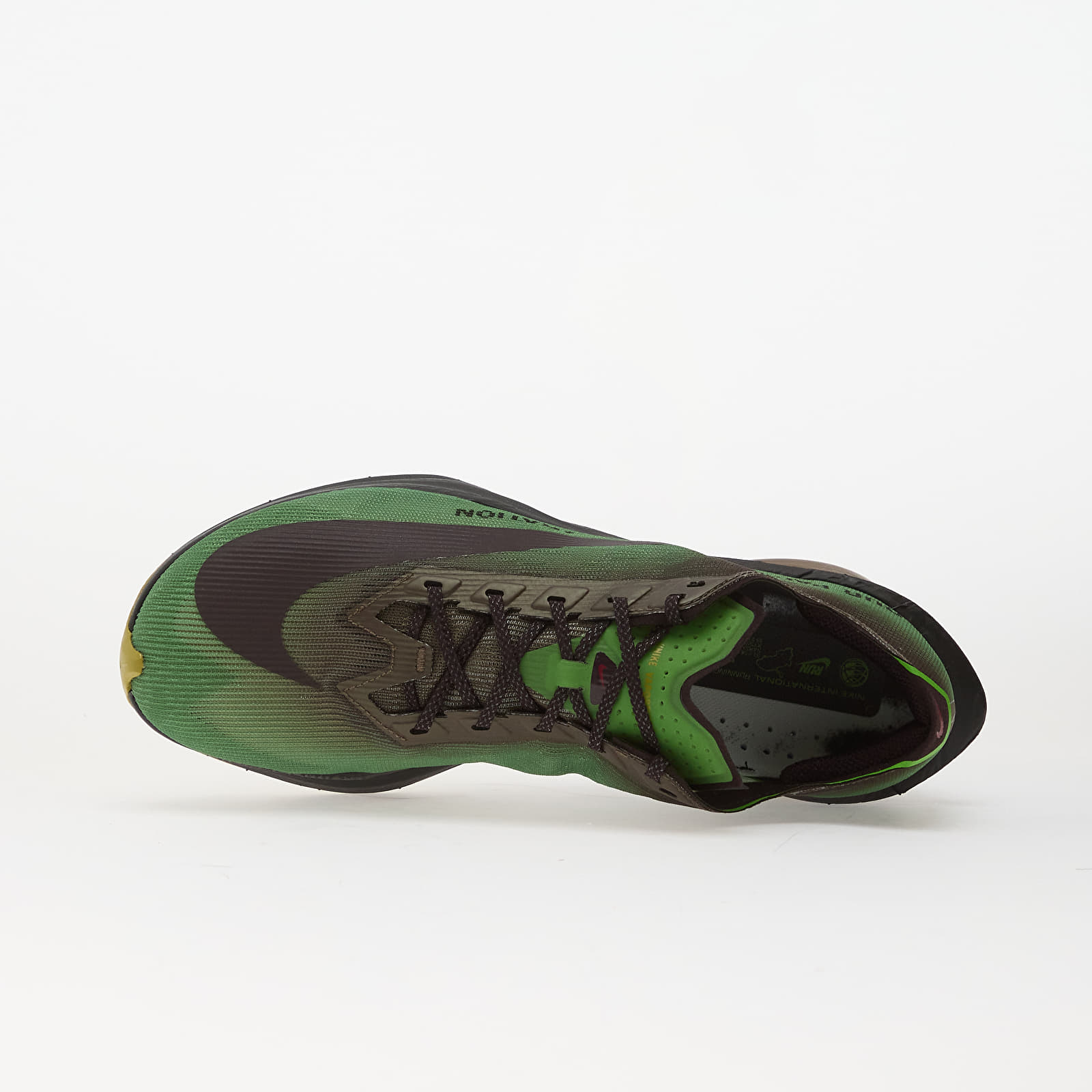 Herresko Nike Vaporfly 4 Premium Chlorophyll/ Burgundy Ash-Off Noir