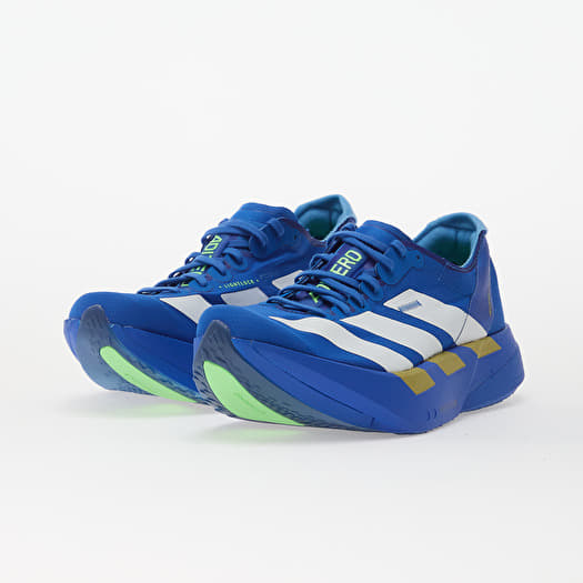 Men's shoes adidas Adizero Adios Pro 4 Blue/ Ftwr White/ Lime Burst  (JP6622) | Footshop
