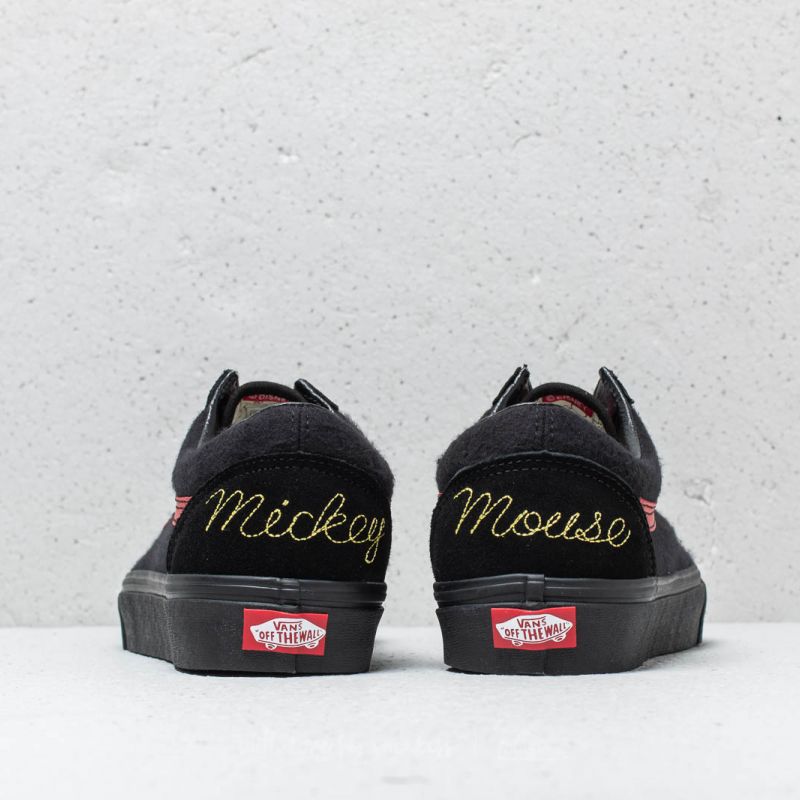 tenis vans old skool vans mickey mouse hombre