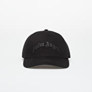 Palm Angels Curved Logo Tonal Cap Black/ Black