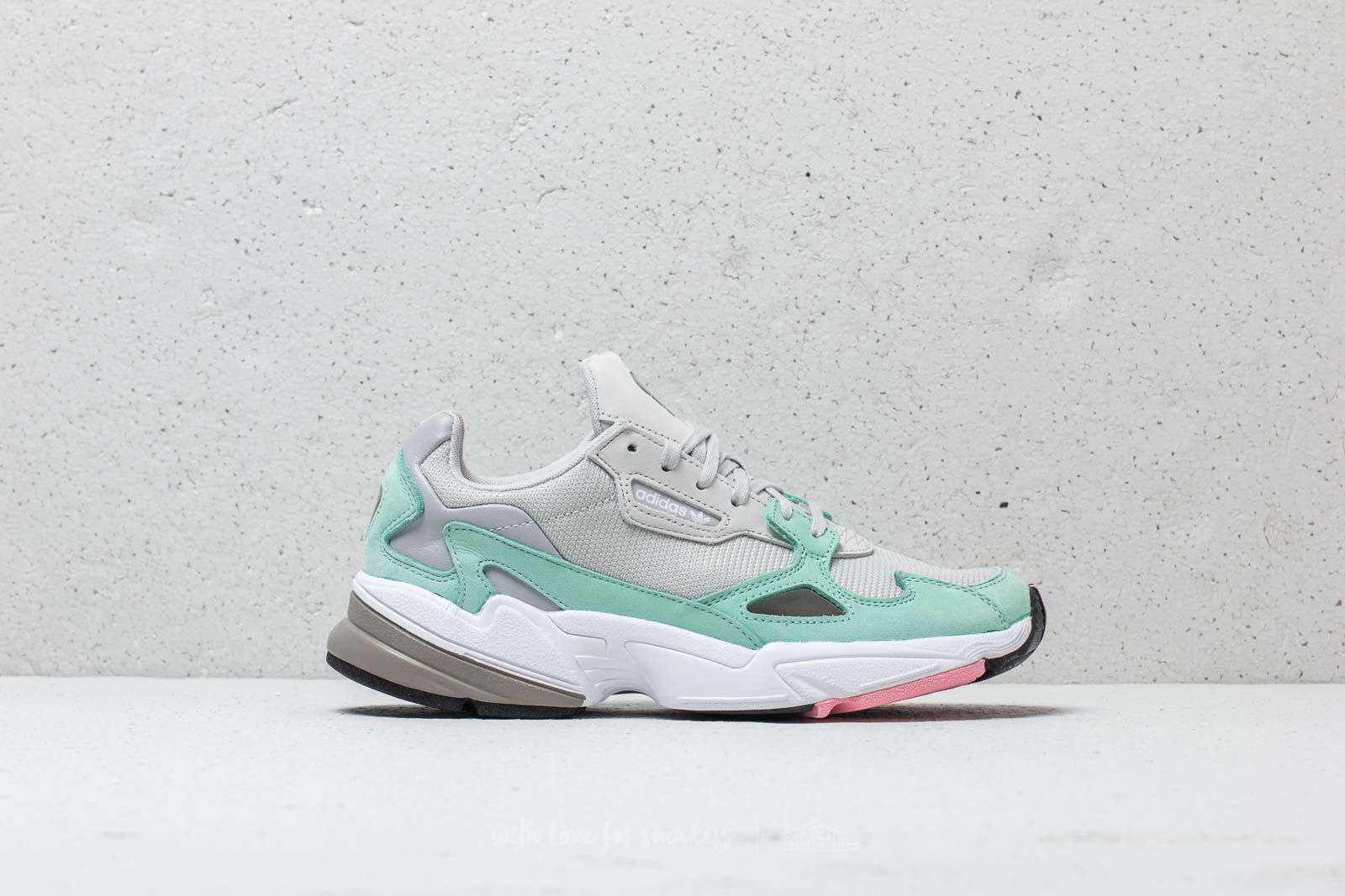 Adidas falcon grey one easy green sales
