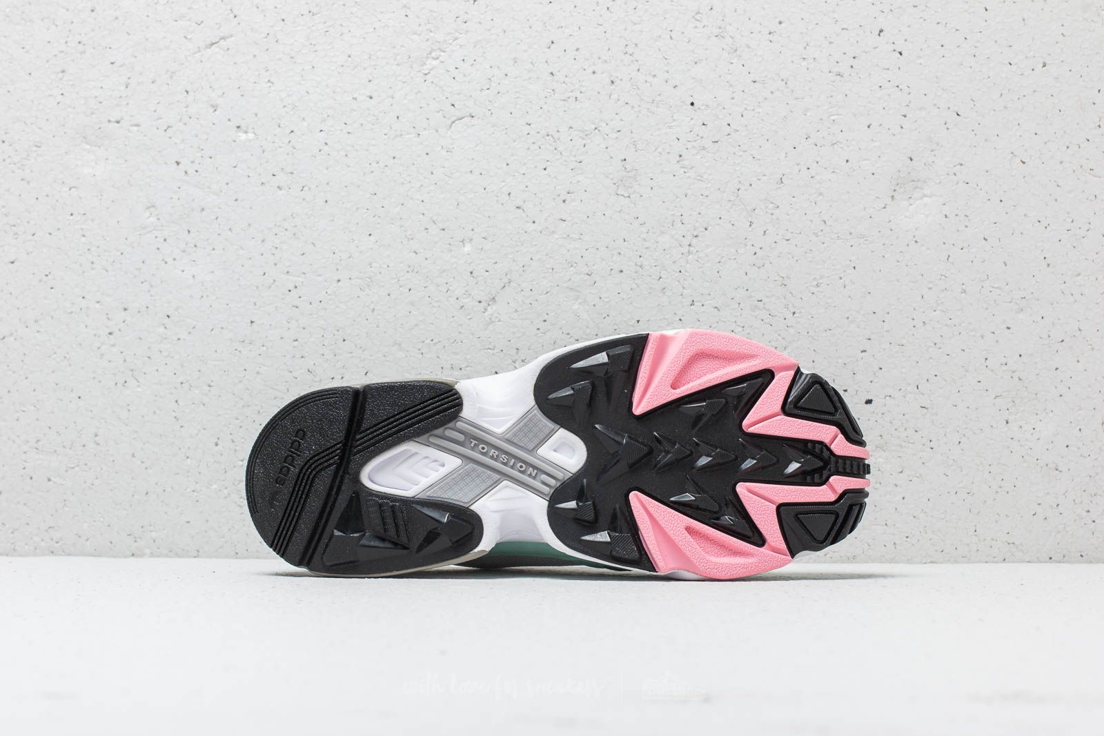 Adidas falcon trainers grey one easy green new arrivals