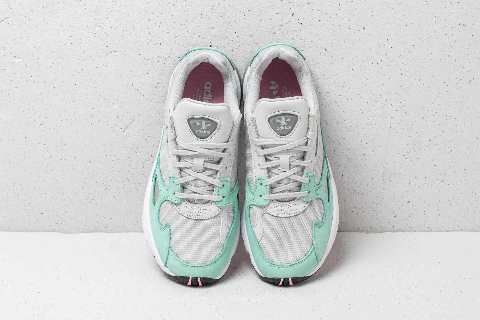 Adidas falcon grey one easy green discount