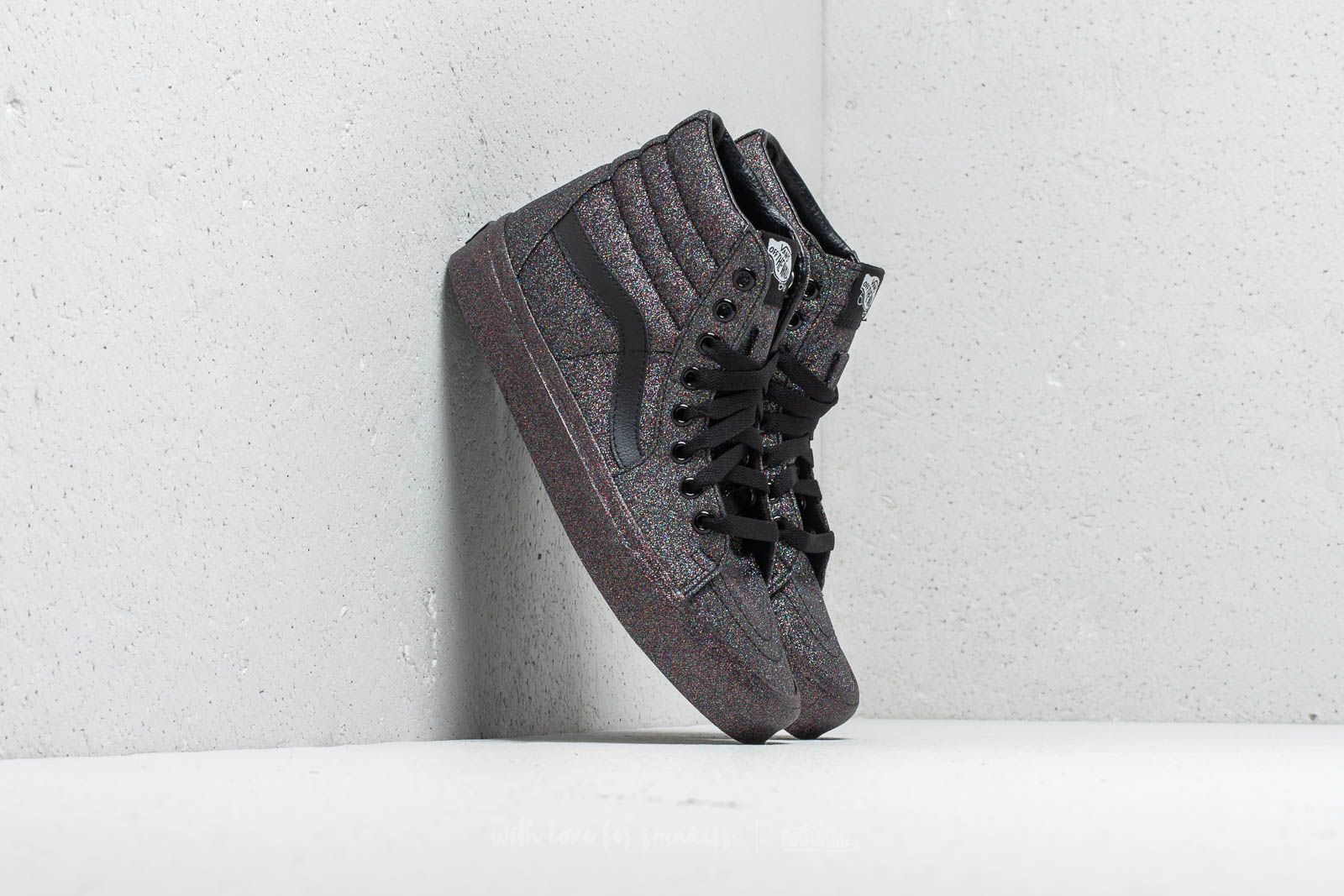 Vans sk8 hi rainbow glitter best sale