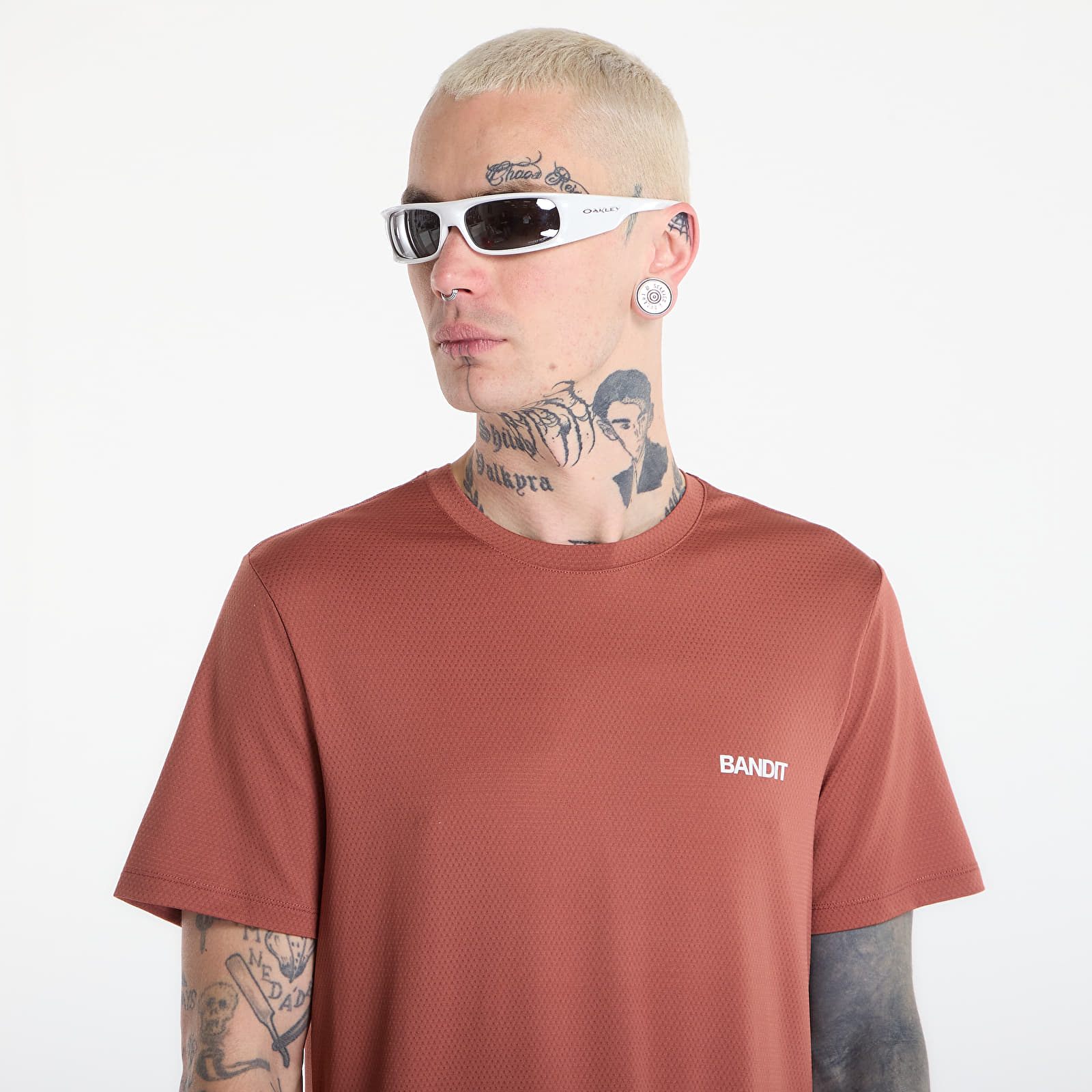 Marškinėliai BANDIT Men's Micromesh™ Run Tee Mahogany