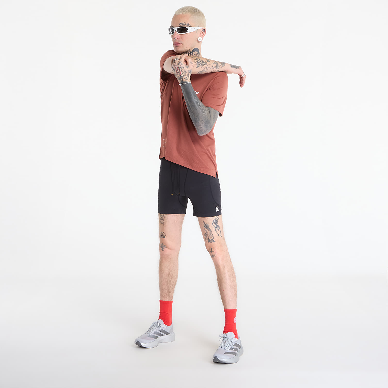 Calções BANDIT Men's SoLite™ 5 Pocket Quarter Tights Black