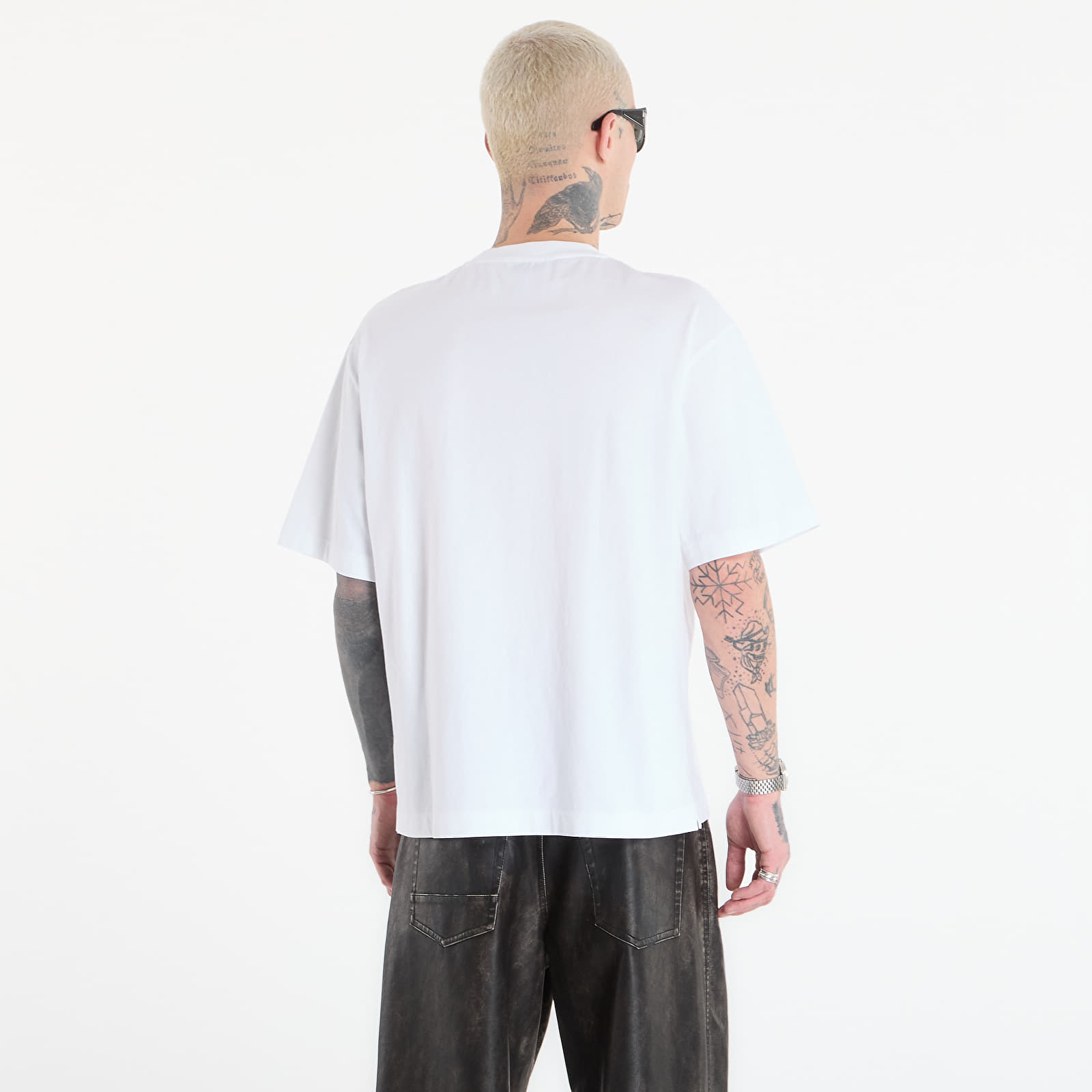 T-krekli Off-White Grass Ink S/S Skate Tee White
