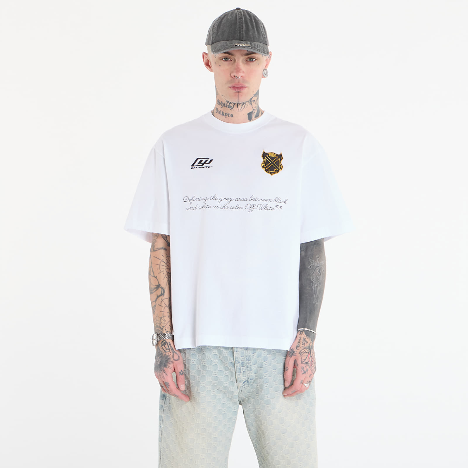 Тениска Off-White Sporty 3 Skate S/S Tee White XL